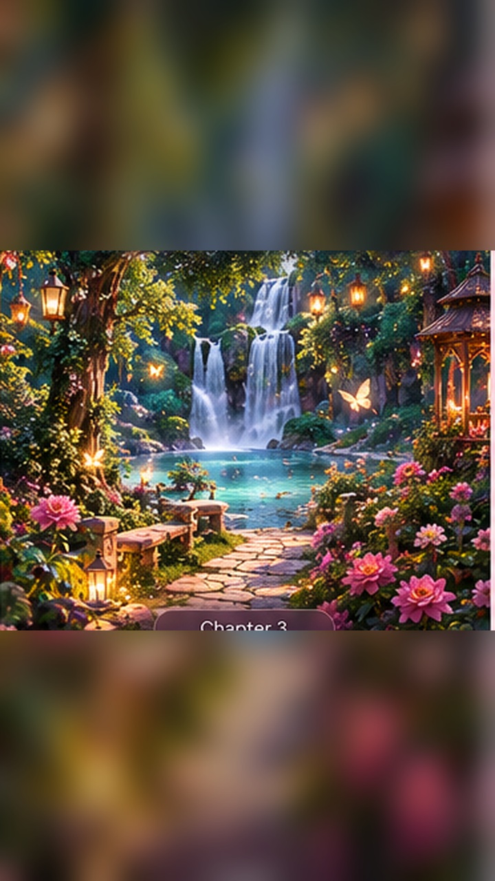 Romantic garden