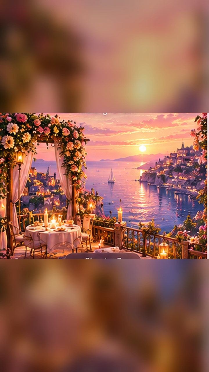 Romantic garden